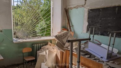 Один із пошкоджених навчальних закладів у Миколаєві