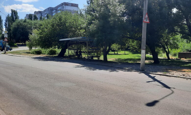 остановка "Торговая" в Николаеве