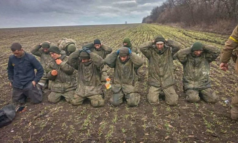 пленные росийские военные