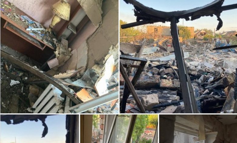 разрушения в Балабановке