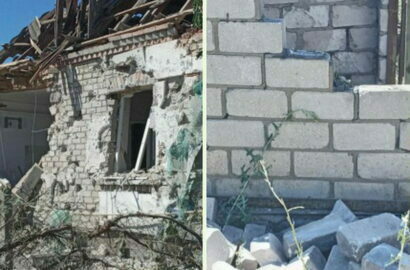 разрушения в Галицыново после обстрелов