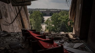 міськрада: вид із зруйнованої будівлі ОДА