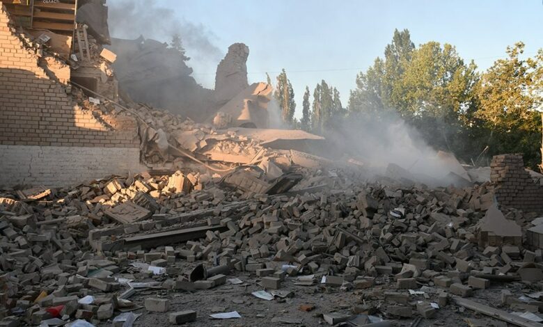 последствия обстрела рашистами