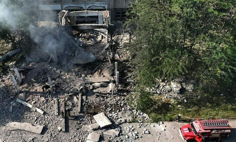 НУК после обстрела рашистами