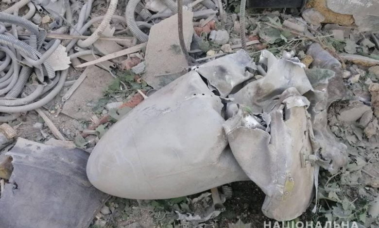 прилет рашистской ракеты