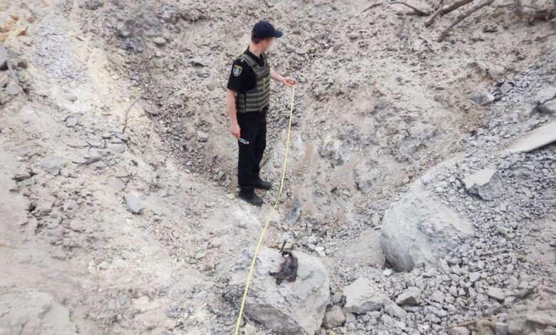 результат рашистського обстрілу на Миколаївщині