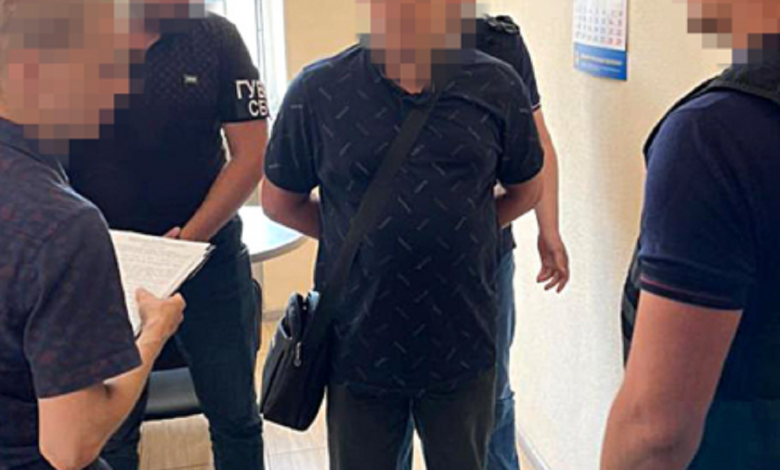 один из задержанных