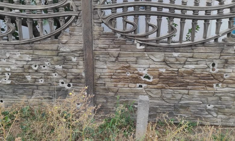 обстрел частного сектора