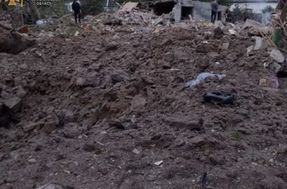 разрушения в результате обстрелов на Николаевщине