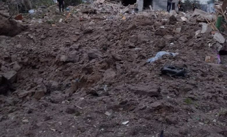 разрушения в результате обстрелов на Николаевщине