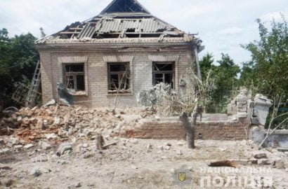последствия обстрела российскими войсками