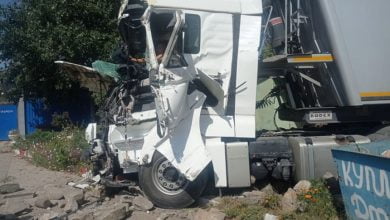 ДТП: столкнулись две фуры