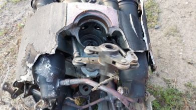 часть сбитой над Николаевом вражеской ракеты С-300