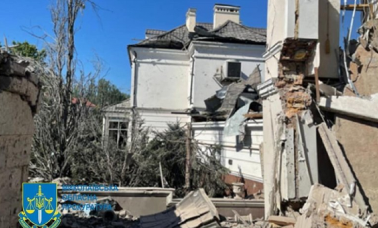 разрушенный дом Вадатурского