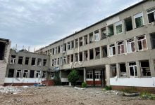 разрушенная российскими ракетами школа №48