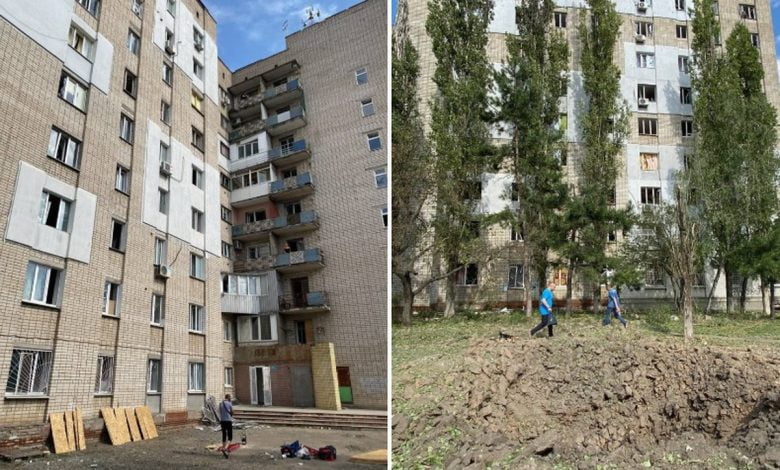 "прилеты" в Николаеве