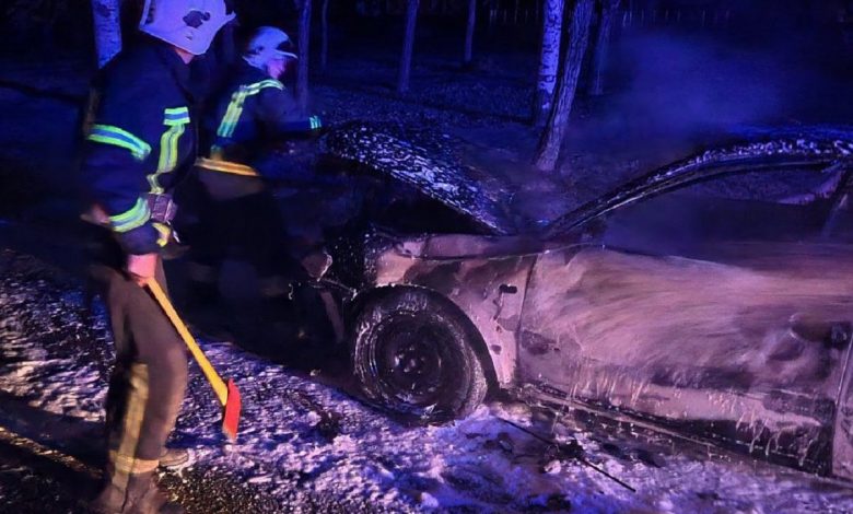 тушение пожара