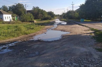 порыв на водопроводе