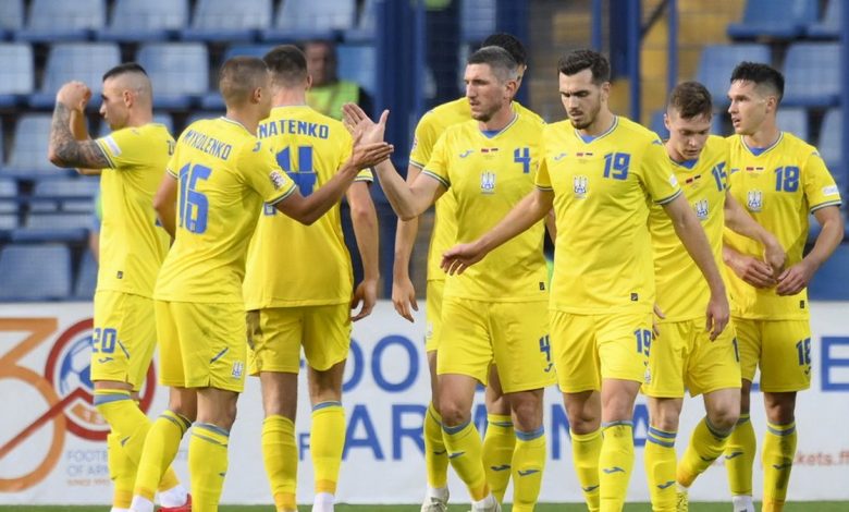 футбол, сборная Украины