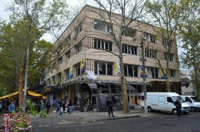 Результаты вражеского обстрела