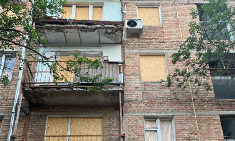 пострадавший дом