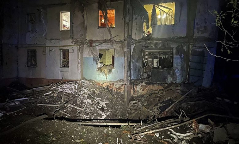 поврежденный дом на ул. Янтарной