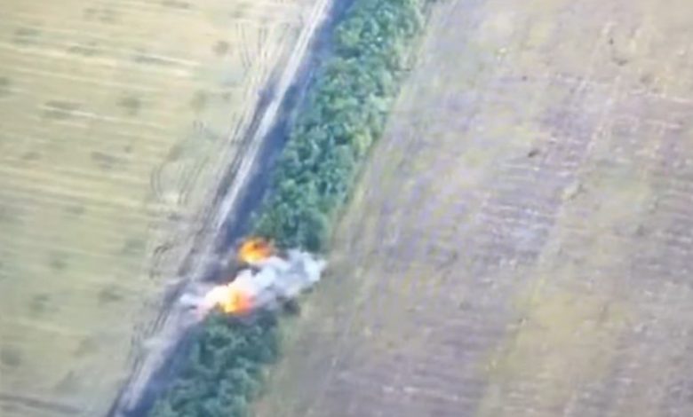 сожженная техника рф