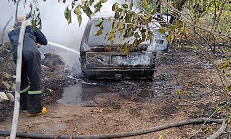 тушение пожара