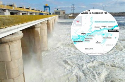 Каховская ГЭС, BILD_Russian, скриншот