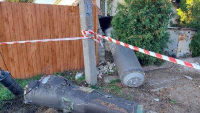 обломки ракеты