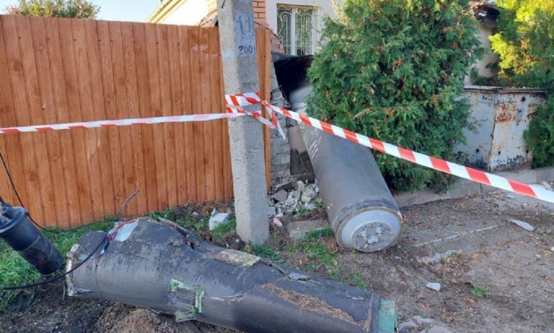 обломки ракеты