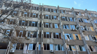 оккупанты обстреляли НУК