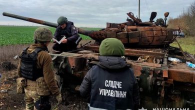 полиция, следователи, военные преступления, Витовский район. подбитая техника, танк