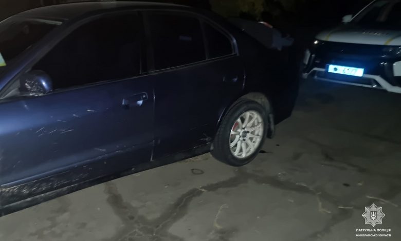 угнанный автомобиль