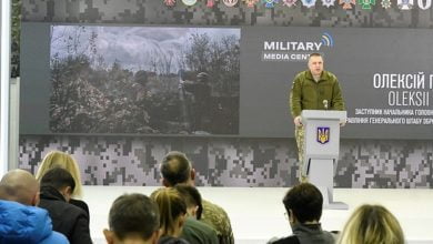 Фото: Генштаб ВСУ / Facebook Замначальника Главного оперативного управления Генштаба ВСУ Алексей Громов