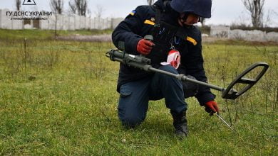 разминирование Снигиревки