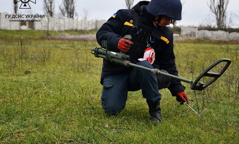 разминирование Снигиревки