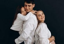 Александр Рябенко с семьёй