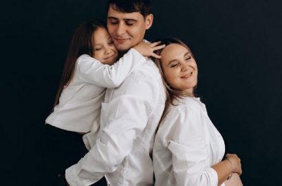 Александр Рябенко с семьёй