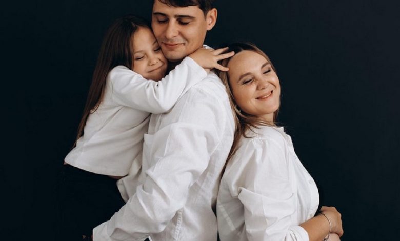 Александр Рябенко с семьёй