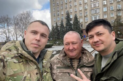 Роман Костенко, Дмитрий Марченко и Виталий Ким