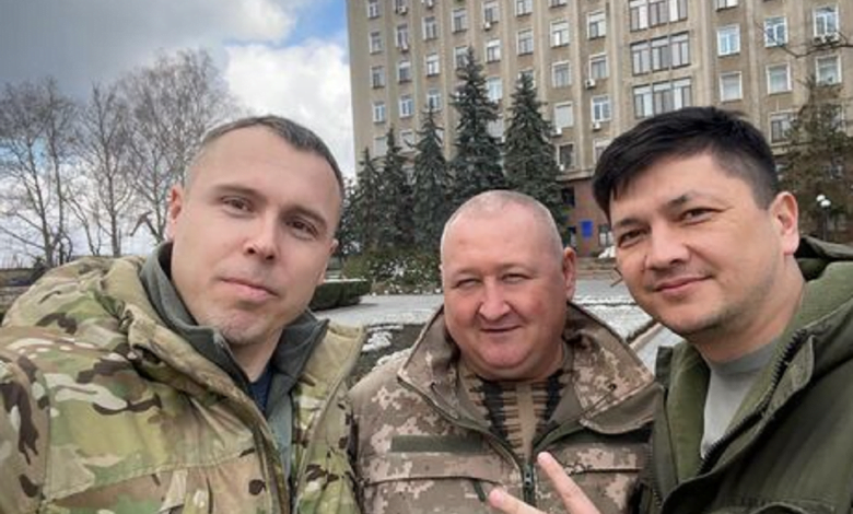 Роман Костенко, Дмитрий Марченко и Виталий Ким