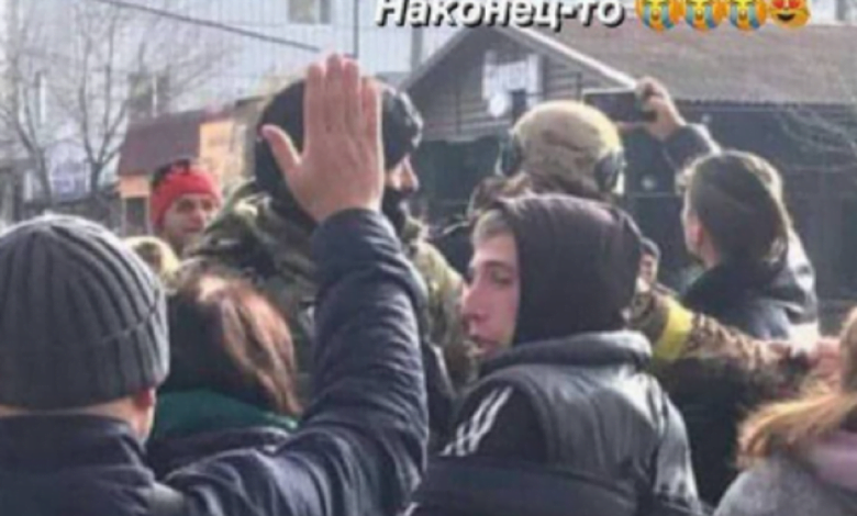 бойцы ВСУ в Херсоне