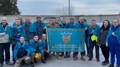 освобождённые морпехи