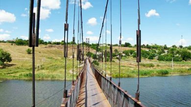 Пешиходный мост в Сигиревском районе