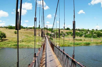Пешиходный мост в Сигиревском районе