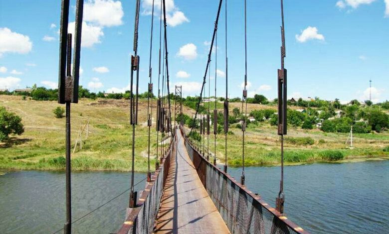 Пешиходный мост в Сигиревском районе