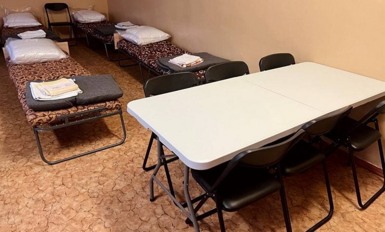 пункт обогрева в Николаеве