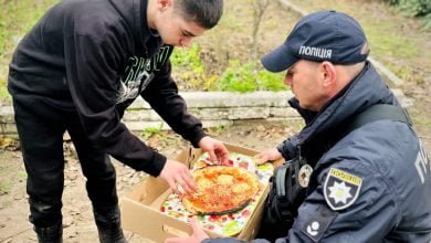 пицца от полиции