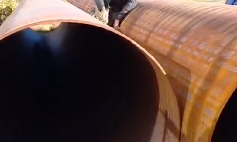новая труба водопровода Днепро-Николаев